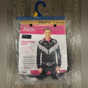 NWT Barbie The Movie Western Ken Halloween Costume